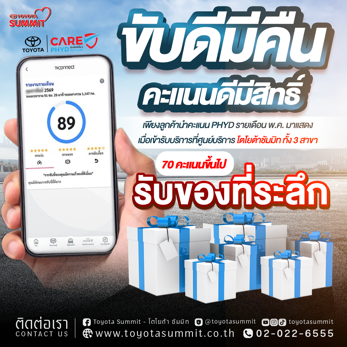 ขับดีมีคืน คะแนนดีมีสิทธิ์