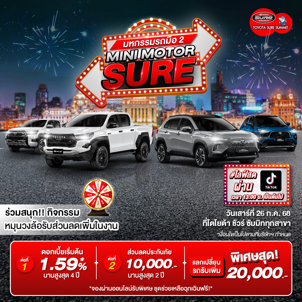 Toyota Sure Summit "MINI Motor SURE"