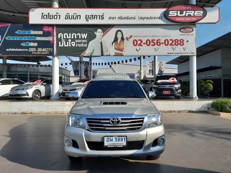 VIGO CHAMP D-CAB 2.5 E M/T มีหลังคา+แอร์หลัง